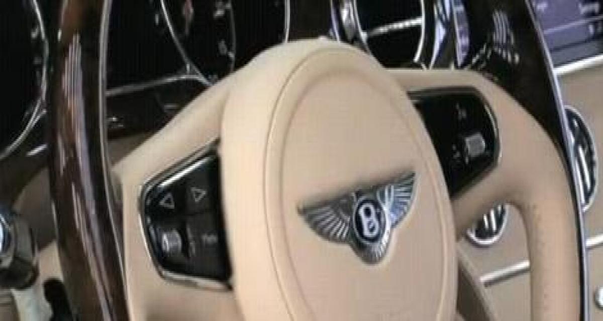 Bentley Mulsanne : nouvelle vidéo de la production