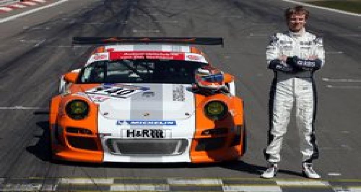 Nico Hülkenberg et la Porsche 911 GT3 R Hybrid : images et vidéo