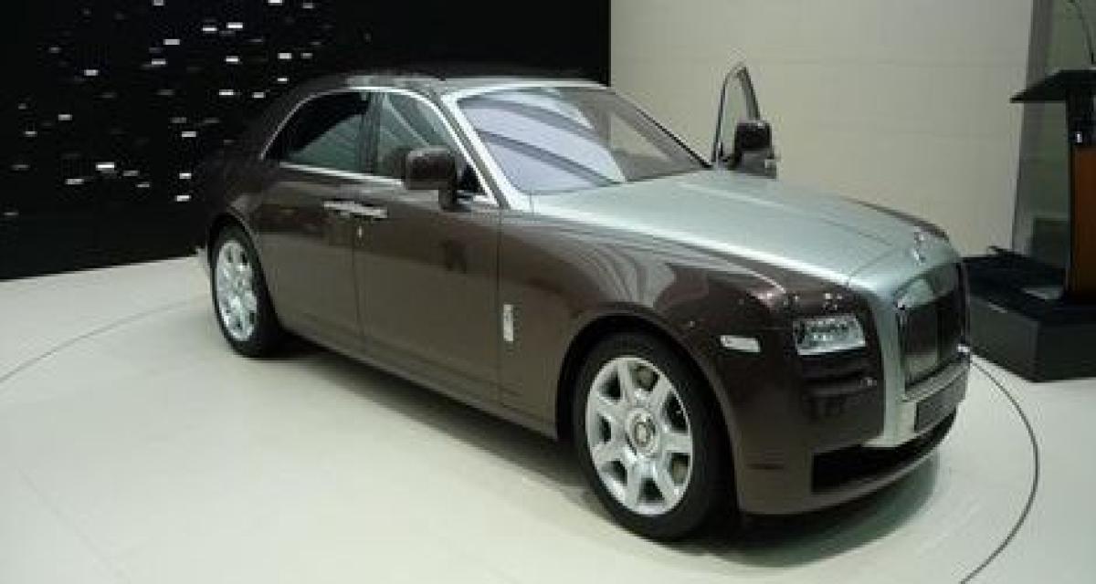 La Rolls-Royce Ghost sur iPhone et iPod