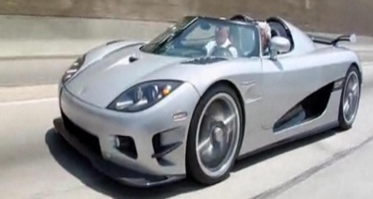 Vidéo : Jay Leno en Koenigsegg Trevita CCXR