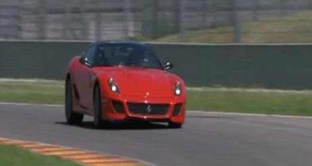 Enfin : la Ferrari 599 GTO prend la piste (vidéo)