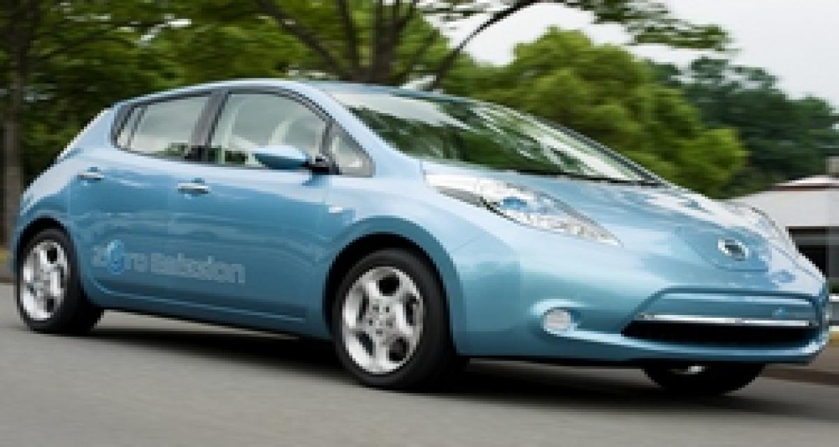 Nissan Leaf : à produit 