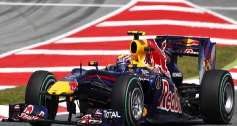  - F1 Barcelone: Webber seul sur sa planète