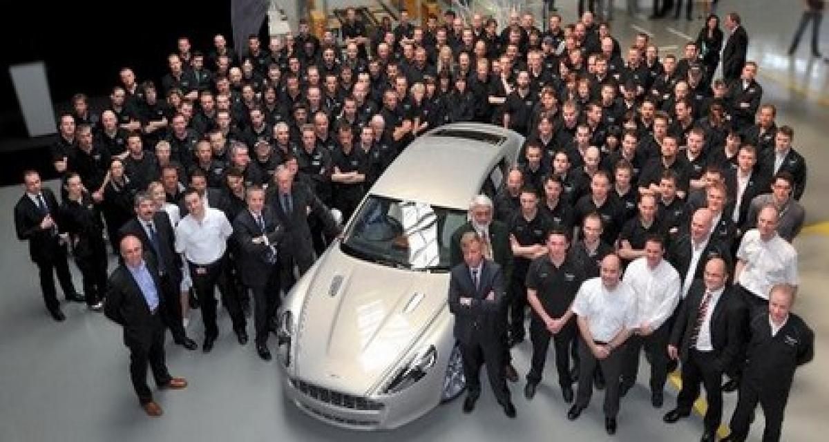 Aston Martin Rapide : clap première
