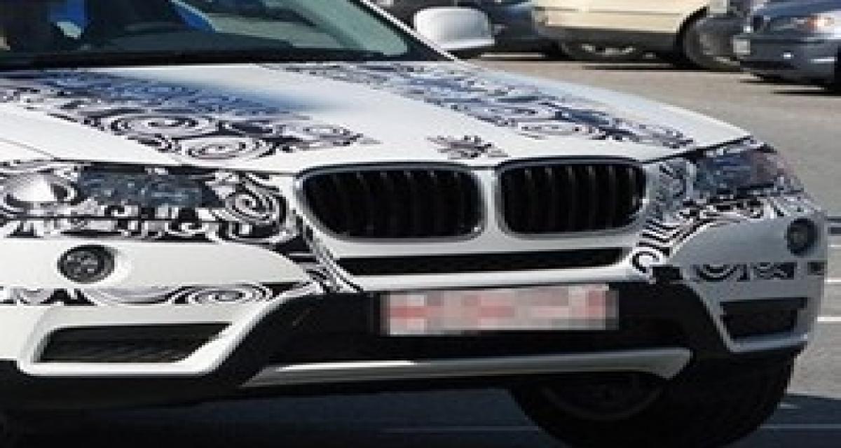 Le futur BMW X3 pris pour un SAV terroriste