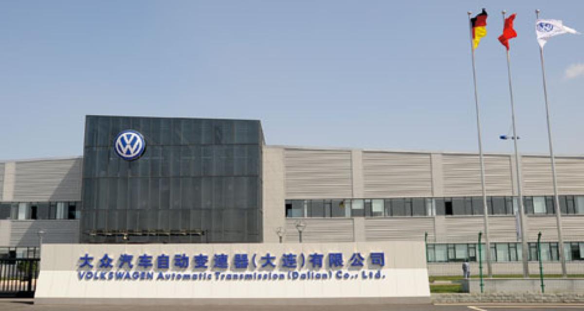 Volkswagen produit la boîte DSG en Chine 