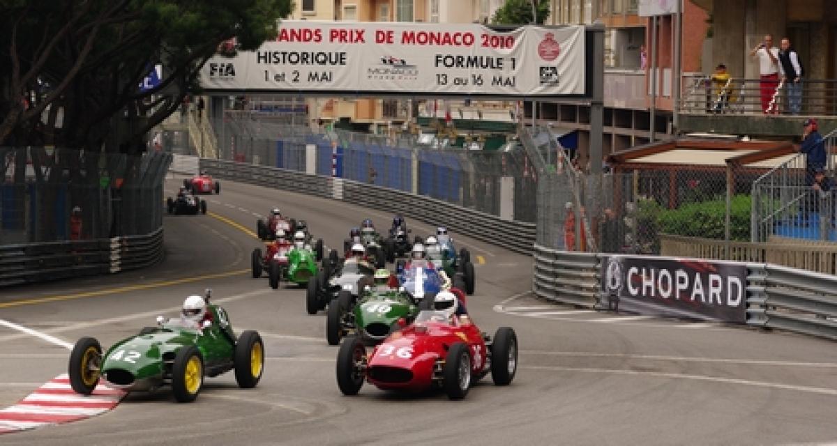 GP de Monaco historique: Les voitures de Grand Prix à moteur avant