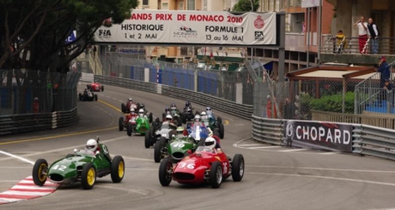  - GP de Monaco historique: Les voitures de Grand Prix à moteur avant