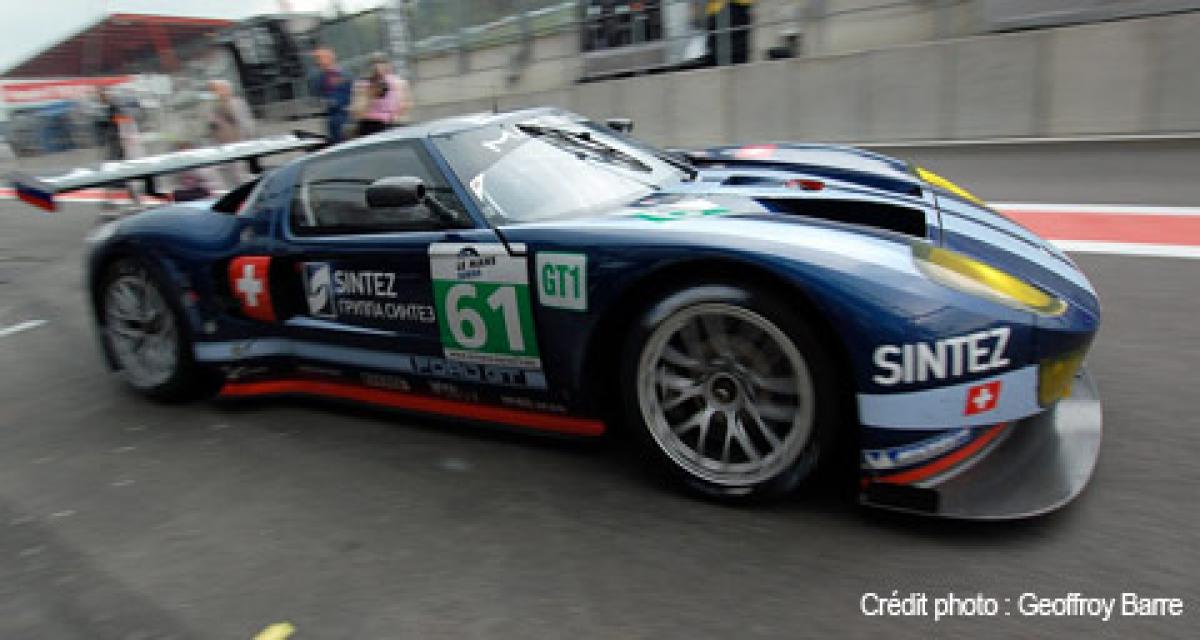 Romain Grosjean en Ford GT au Mans