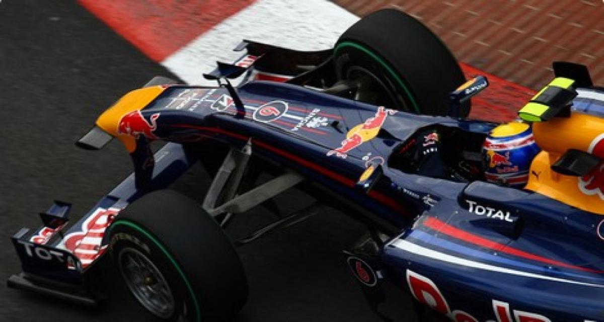 F1 Monaco qualifications: Webber sort le grand jeu