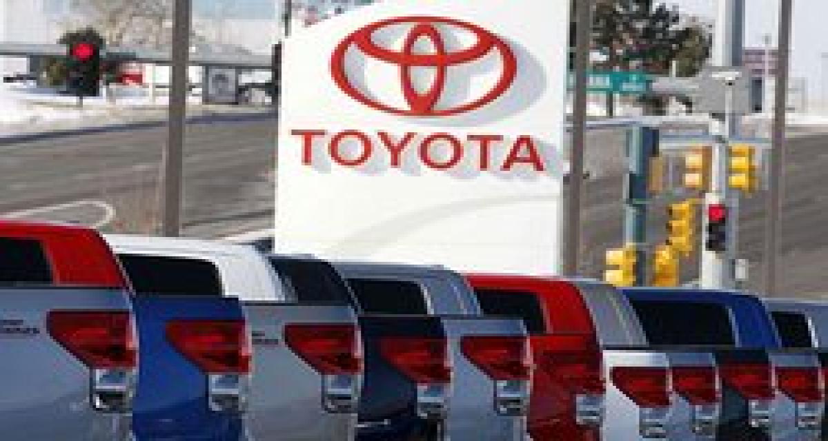 Toyota : l'amende payée aux USA