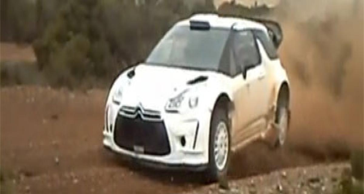 La Citroën DS3 WRC en essais