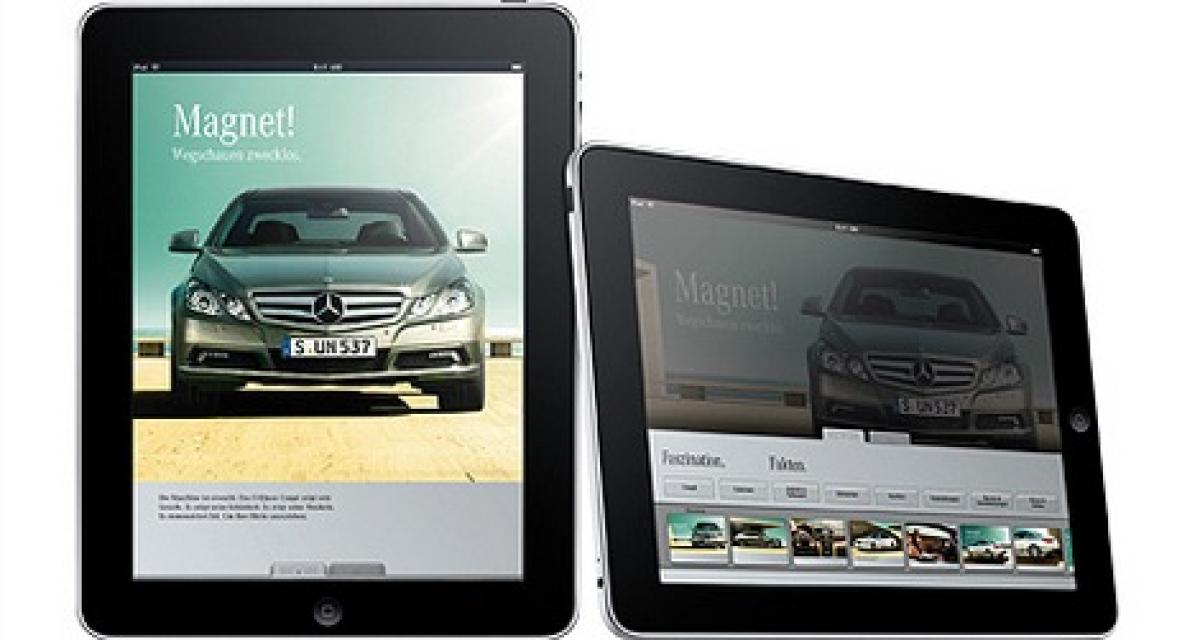 Des applications Mercedes sur iPad