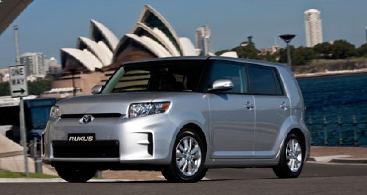 Toyota Rukus, cap vers l'Australie pour la Scion xB
