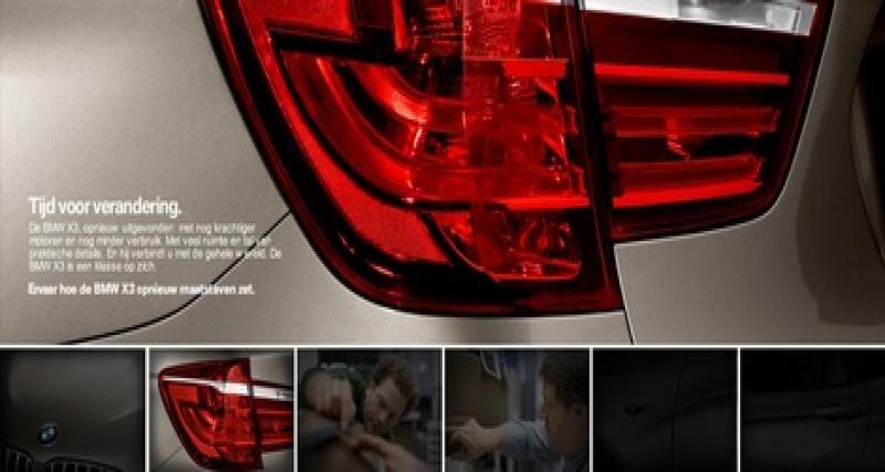  - Nouveau BMW X3 : on tease