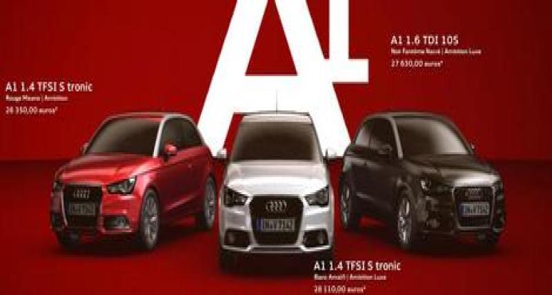  - Audi A1 Experience : première série limitée