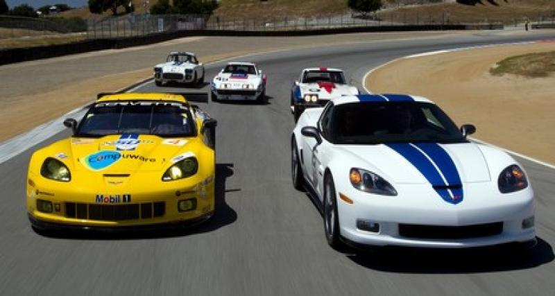  - Chevrolet fête les 50 ans de présence de la Corvette au Mans