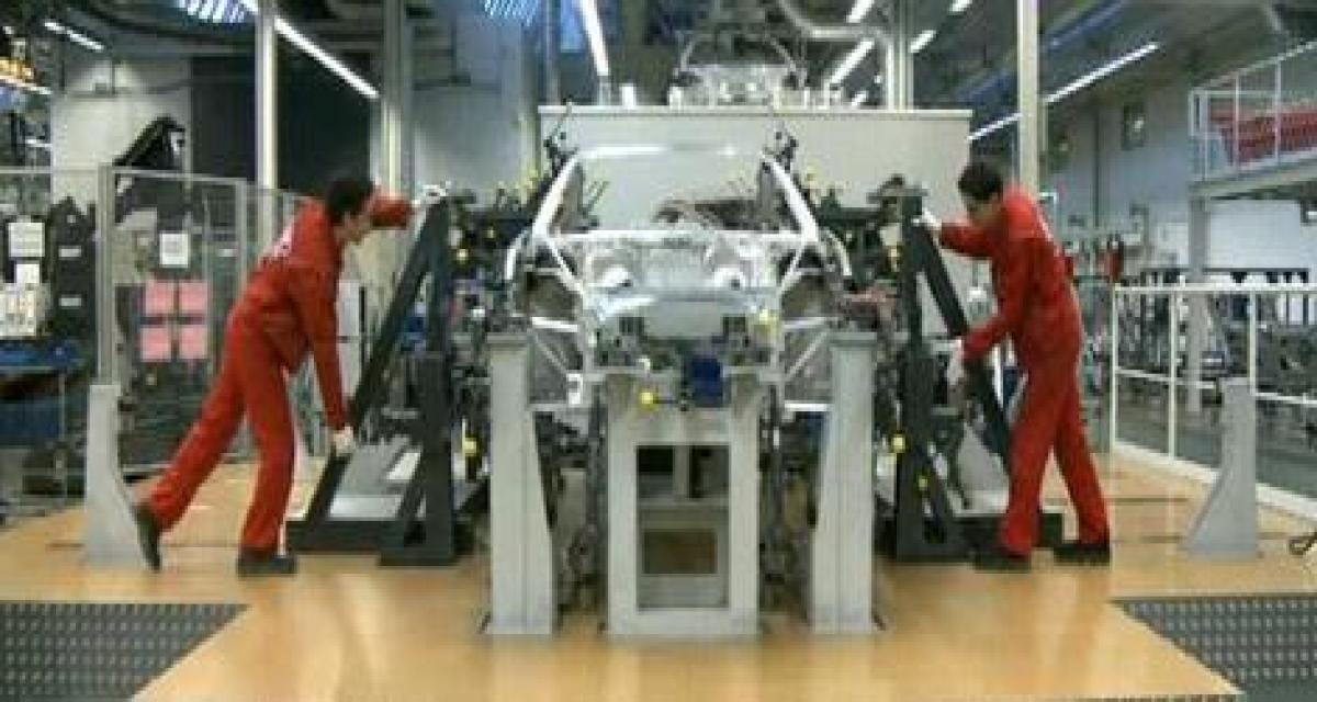 Vidéo : la production de l'Audi R8 Spyder
