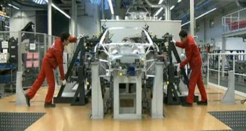  - Vidéo : la production de l'Audi R8 Spyder