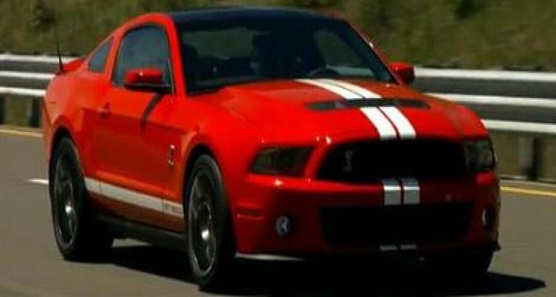  - Plaisir : la Mustang Shelby GT500 en vidéo