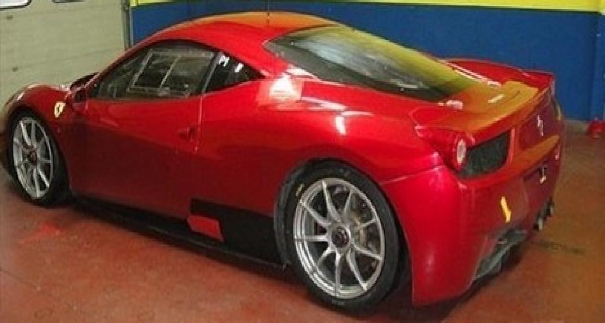 Première vue de la Ferrari 458 Italia Challenge ?
