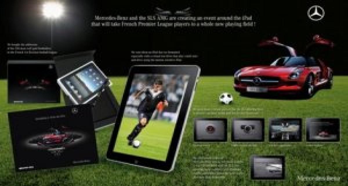 Mercedes offre des iPad à 220 joueurs de football