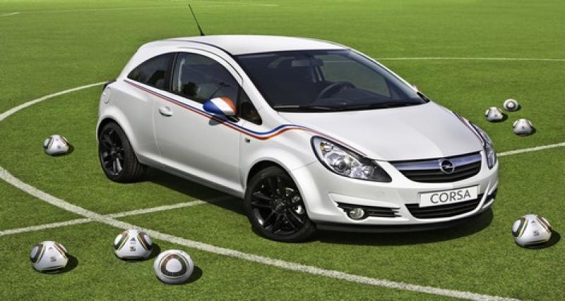  - Opel Corsa : la voiture de tous les fans de foot