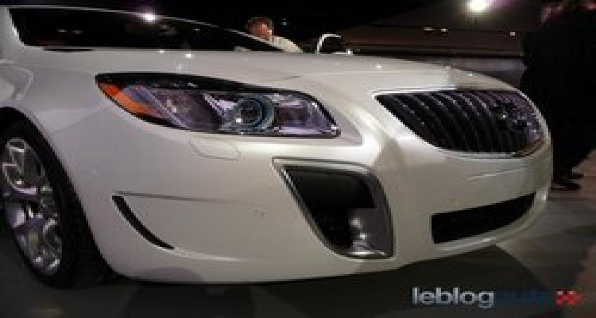 General Motors confirme la Buick Regal GS