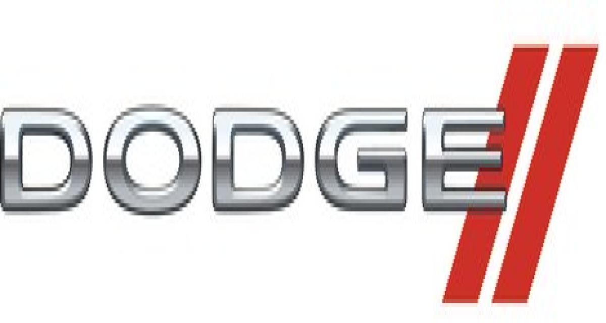 Le nouveau logo Dodge se fait discret