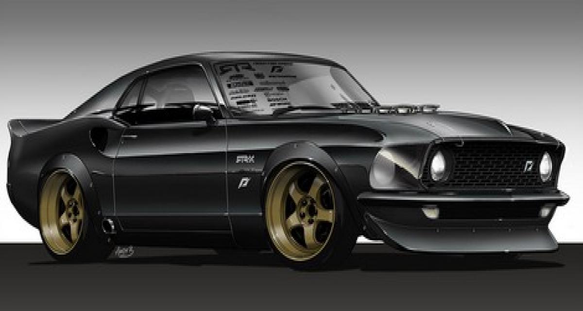 Plus de détails sur la Mustang RTR-X