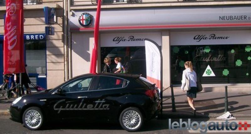  - L'Alfa Romeo Giulietta "live" chez Neubauer