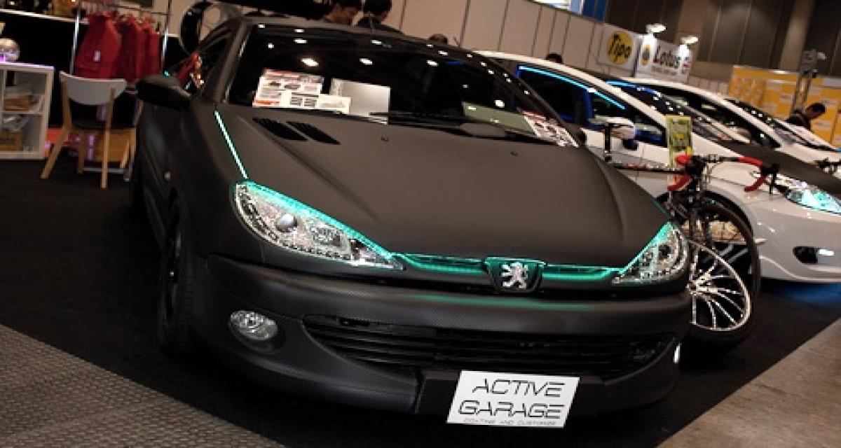 Tokyo Special Import Car Show 2010 live : 206 Copie Carbone