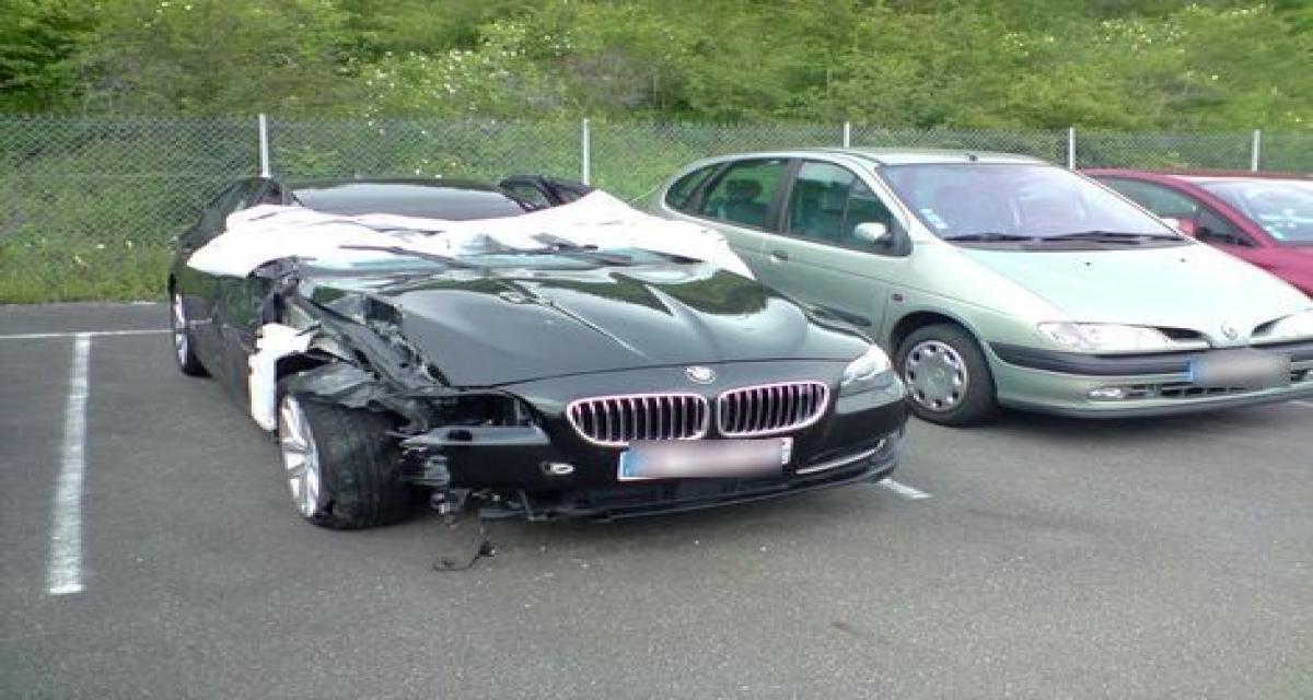 Première nouvelle BMW Série 5 crashée ?