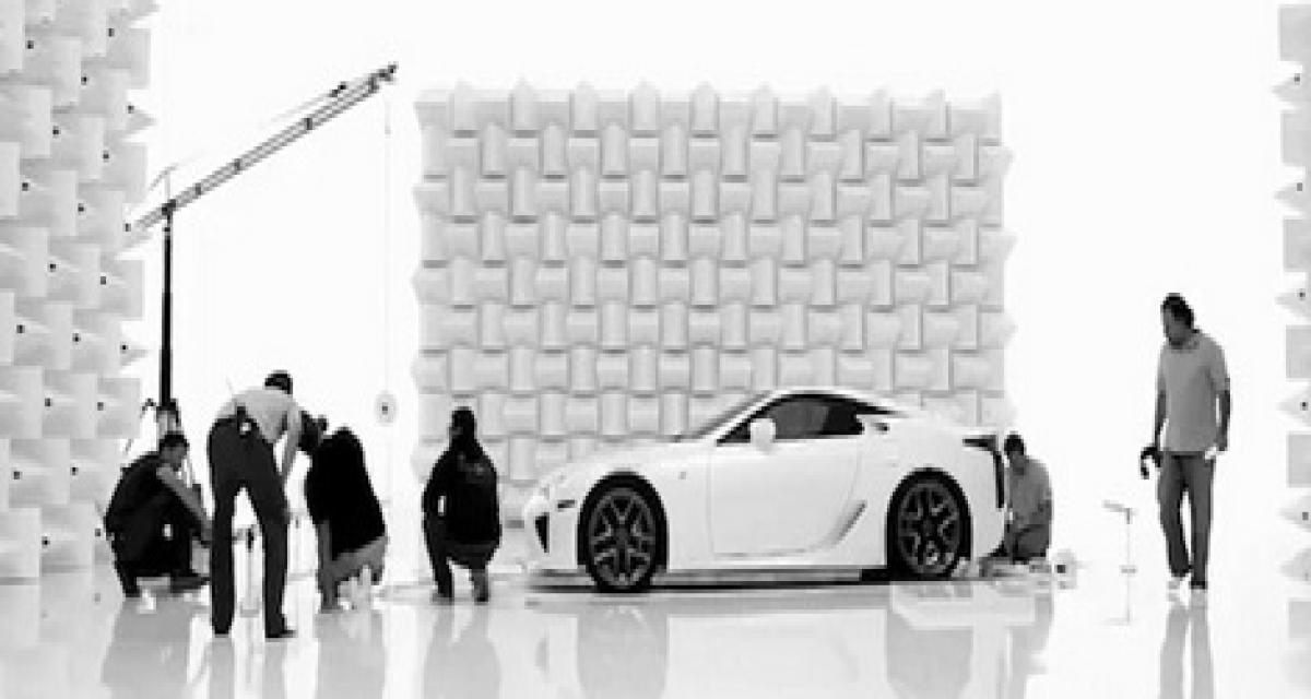 Lexus LFA et le son cristallin : envers du décor