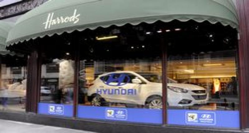  - Le Hyundai ix35 chez Harrod's