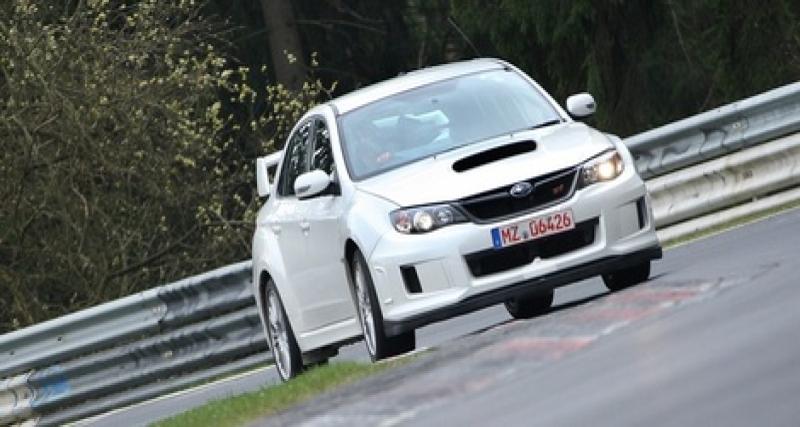  - Subaru Impreza WRX STI : 7'55" sur le Nürburgring (vidéo bonus)