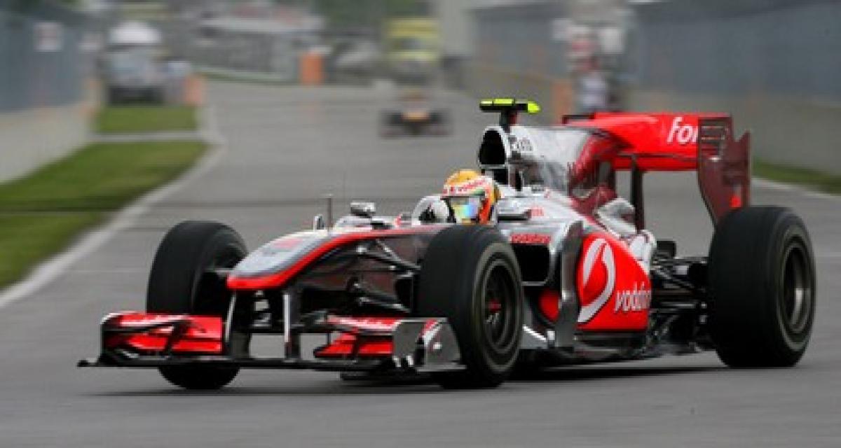F1 Montréal: Coup double pour Hamilton et McLaren