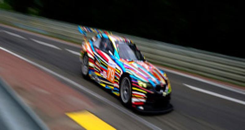  - Quelques photos de la BMW Art Car par Jeff Koons aux 24H du Mans