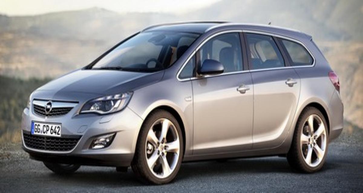 L'Opel Astra Sports Tourer se dévoile