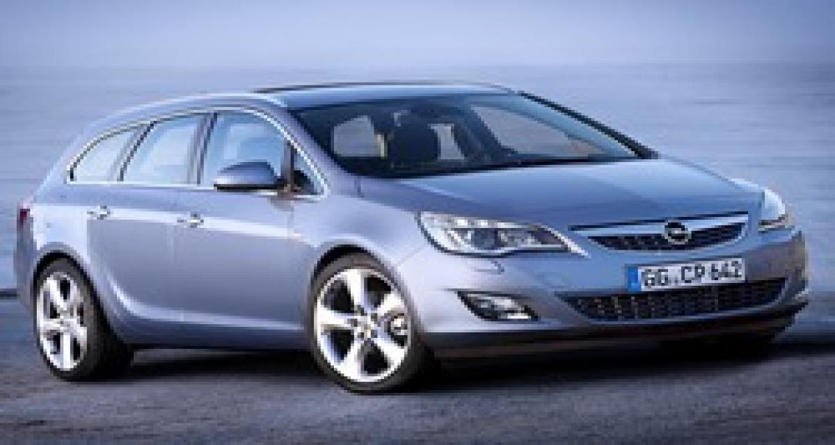 Opel Astra Sports Tourer : déjà la vidéo promo