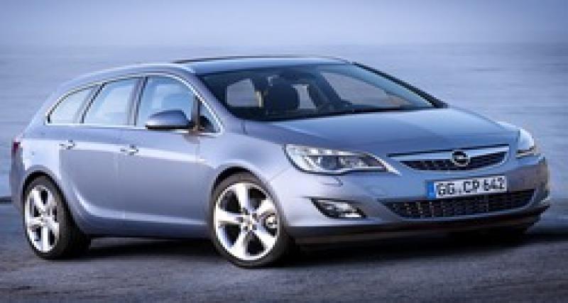  - Opel Astra Sports Tourer : déjà la vidéo promo