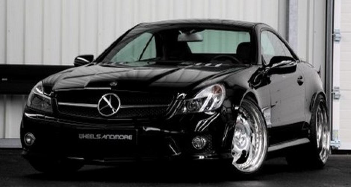Coup double : Mercedes C63 AMG et SL63 AMG par Wheelsandmore