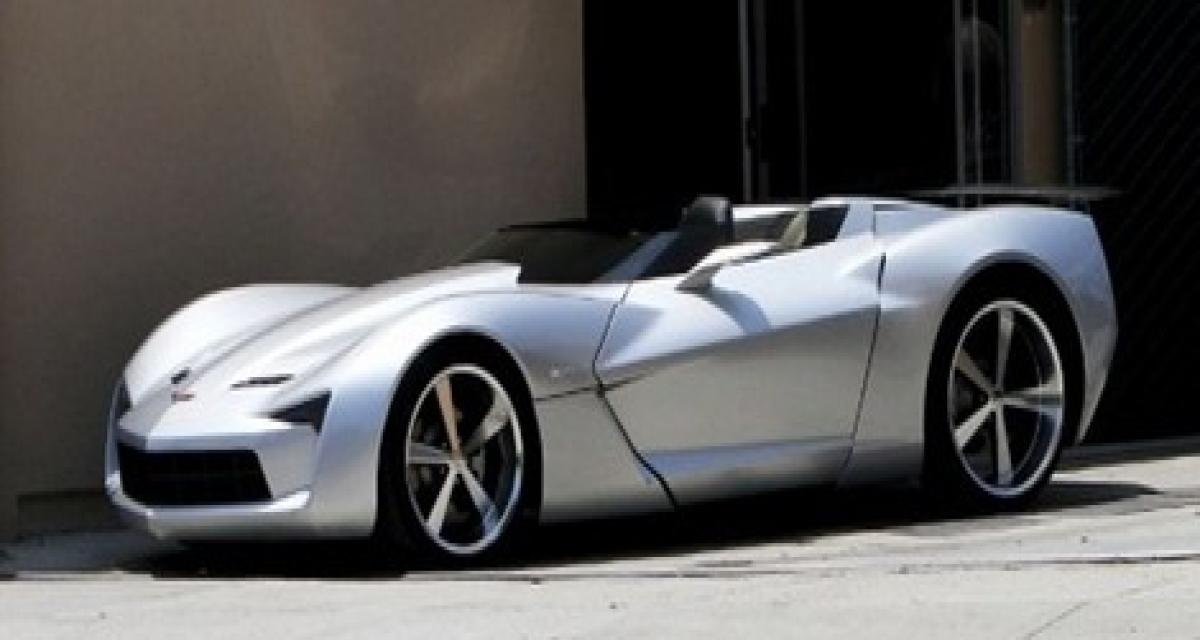 La Corvette Stingray Concept enlève le haut