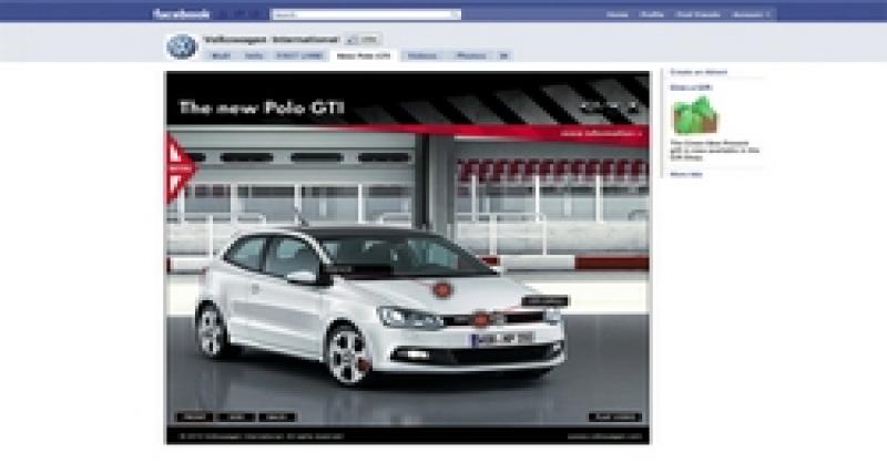  - Facebook accueille la VW Polo GTI