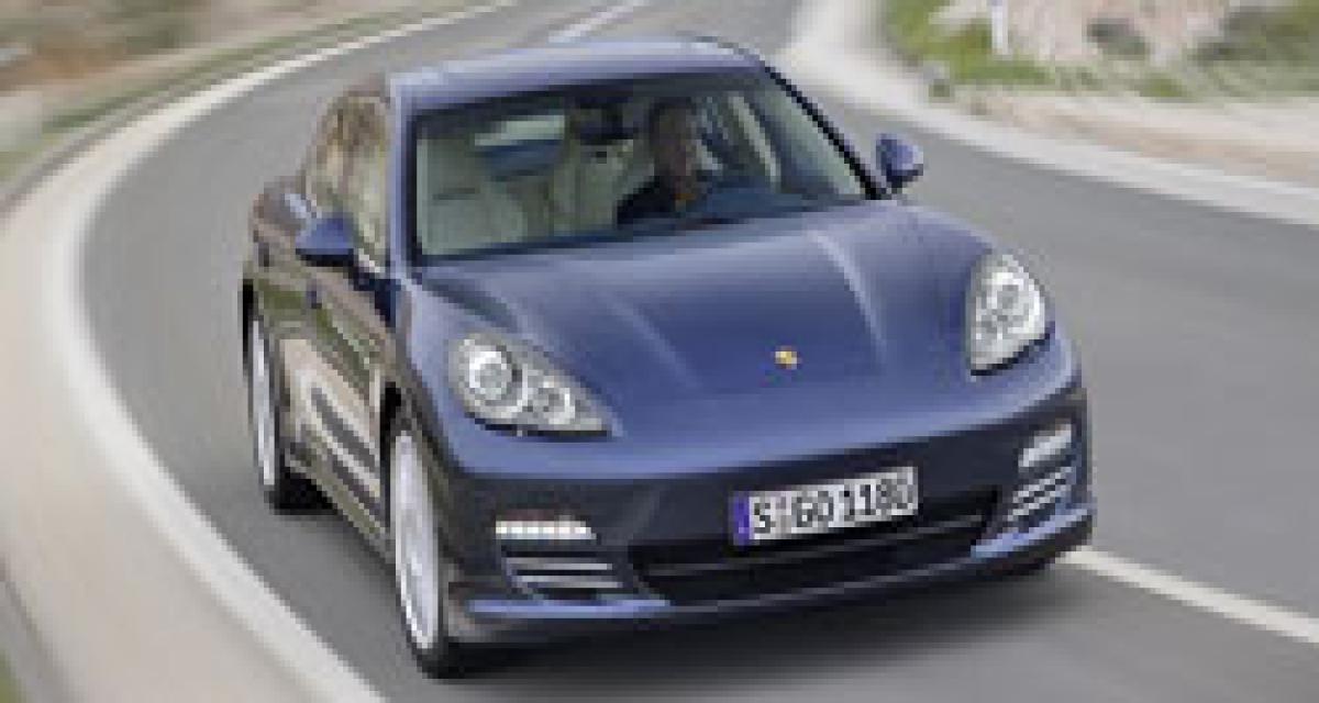 Porsche Panamera, pour 2011 elle consomme moins