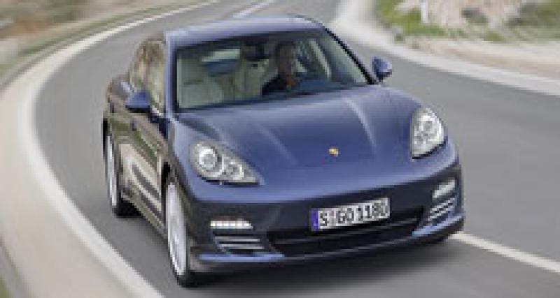  - Porsche Panamera, pour 2011 elle consomme moins