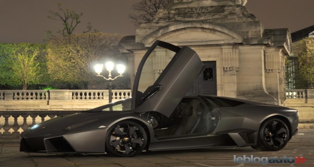 Lamborghini Reventon Live: Le fantôme des nuits parisiennes