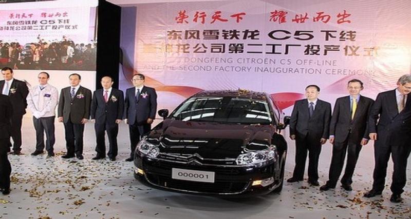 - Chine: Peugeot-Citroën est N°10