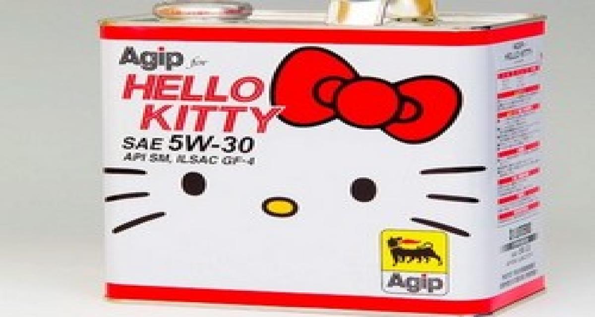 Hello Kitty sauce bidon d'huile moteur