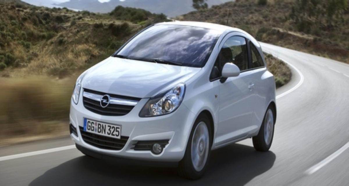 Opel : Corsa et Agila ecoFLEX et Start&Stop